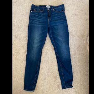 Dark Wash High Rise Skinny Jean